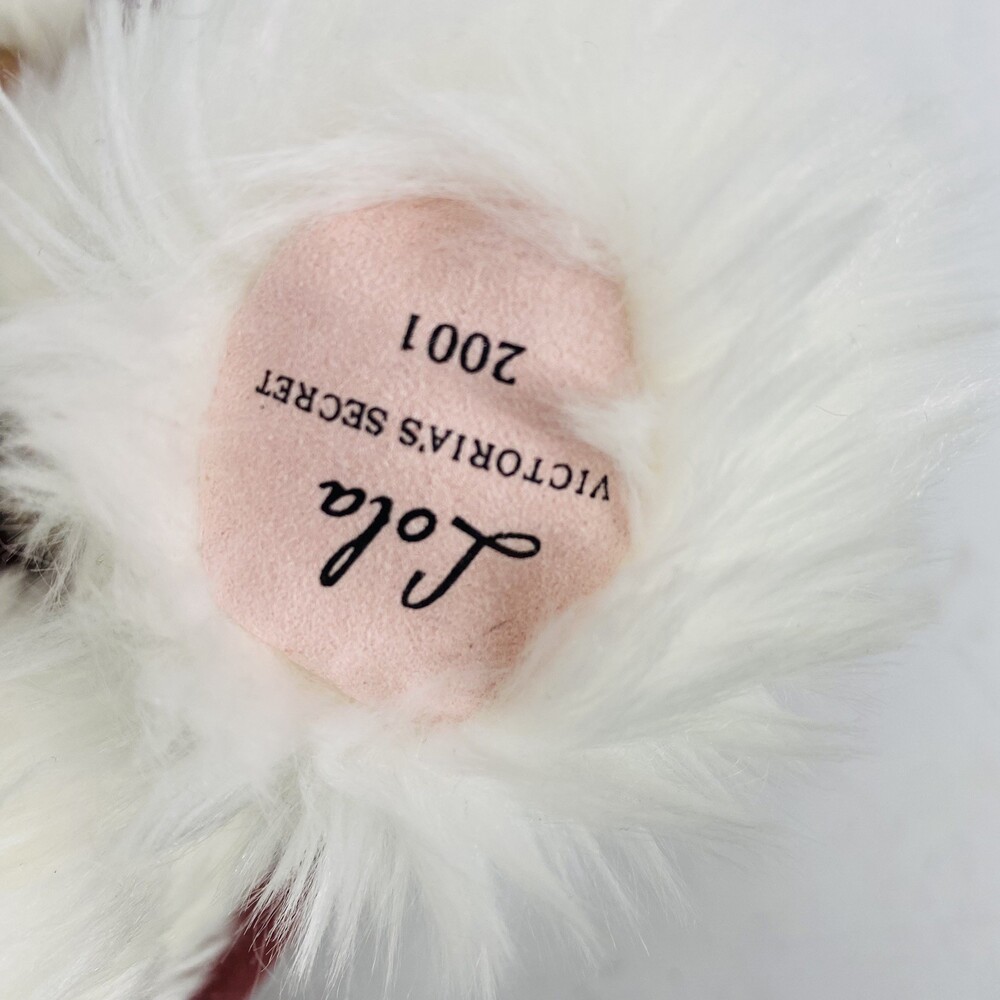 2001 Gund For Victoria’s Secret Stuffed Westie Dog in Plaid Sweater Lola NWTs - Picture 7 of 11